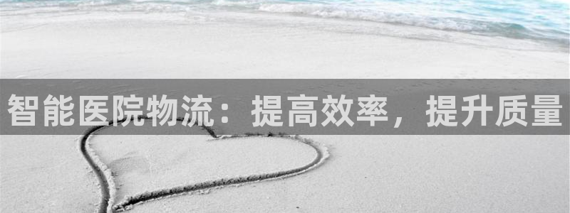 豪门国际代理落网：智能医院物流：提高