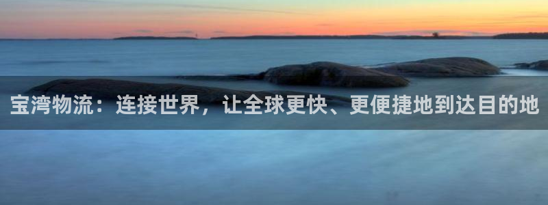 豪门国际系统自动保护：宝湾物流：连接